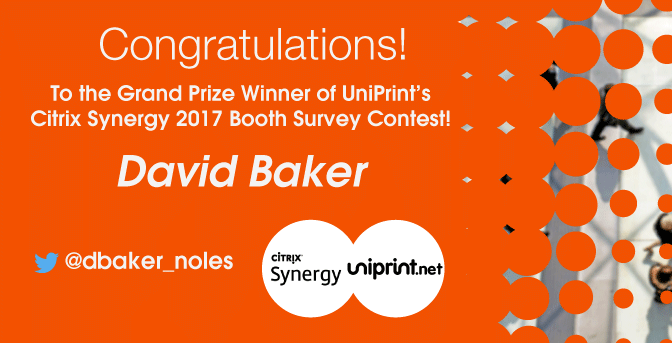 citrix synergy contest winner