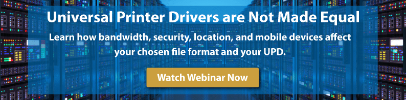 webinar why universal printer drivers are not equal