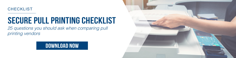 essential checklist secure print